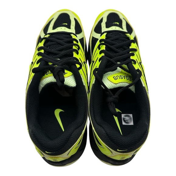 Nike Air Pegasus 2005 Running Shoes Mens 9 Womens 10.5 Volt Black Sneakers
